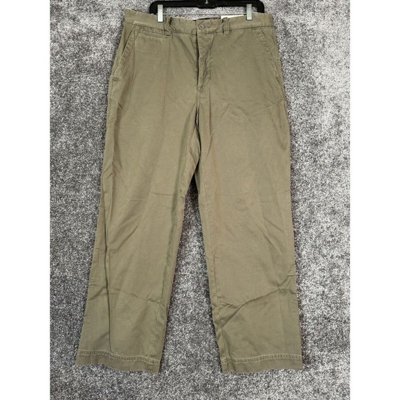 RedHead Pants Men 36x32 Green Surplus Pockets Workwear Twill‎ Button Fly Outdoor - Picture 1 of 15